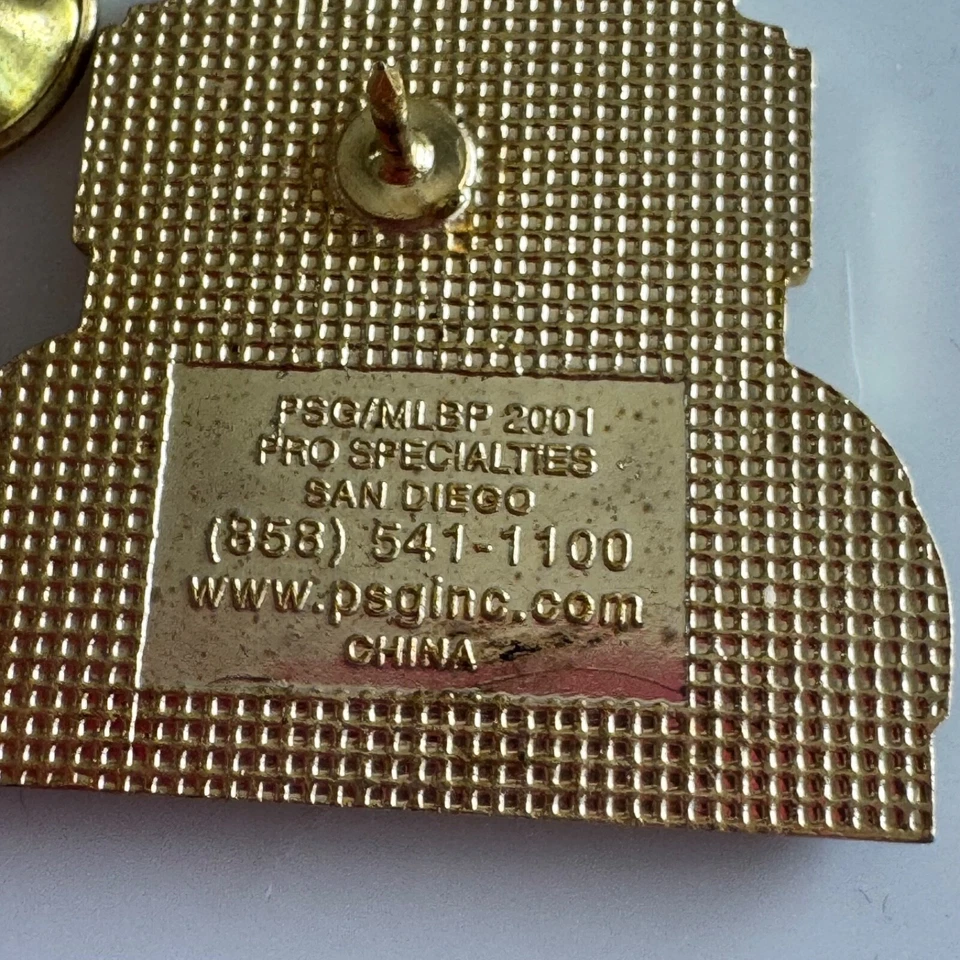 2001 AL Division Series Pin – Indians vs Mariners MLB Playoffs Badge - Image 4 of 4