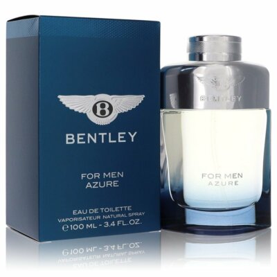 Bentley Azure by Bentley Eau De Toilette Spray 3.4 oz Men