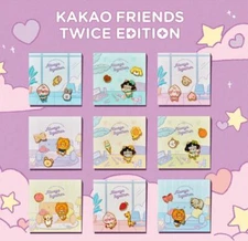 TWICE KAKAO FRIENDS TWICE EDITION OFFICIAL GOODS PIN BADGE SET NEW