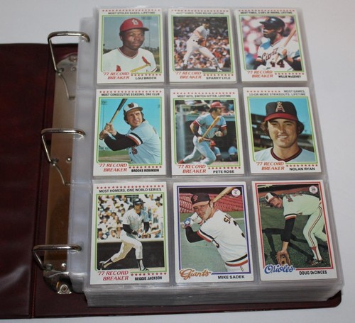 1978 Topps Baseball Card Complete Set Cards 1-726 Eddie Murray Paul Molitor RC - Picture 6 of 12