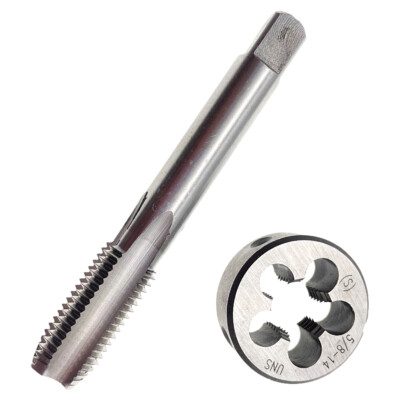 5/8x14 TOOL Tap & Die Set RH 5/8-14 Tap Die Right Hand HSS 5