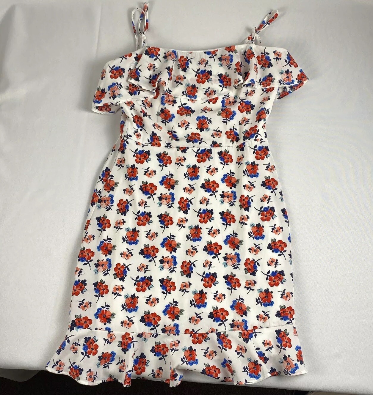 Abito donna corto floreale fila A taglia S