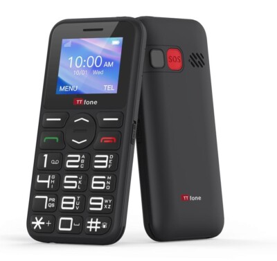 14 Tage - TTfone TT190 Großtasten Basic Senioren entsperrt SOS Notfall Handy