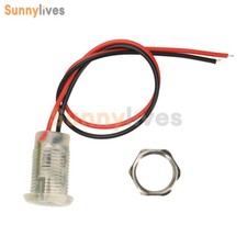 USB-C Power Connector 2Pin Wire LED light Panel Mount Female Waterproof Socket