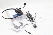 Phone Headset 2.5Mm W Noise Canceling Mic  Mute Switch Ultra Comfort I12