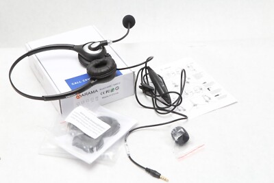 Phone Headset 2.5Mm W Noise Canceling Mic & Mute Switch Ultra Comfort I12