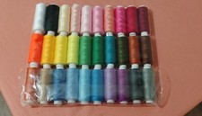 CiaraQ Sewing Threads Kits, 30 Colors Polyester 250 Yards pet Spool Hand sewing