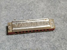 Vintage Valencia Harmonica, Made in Germany