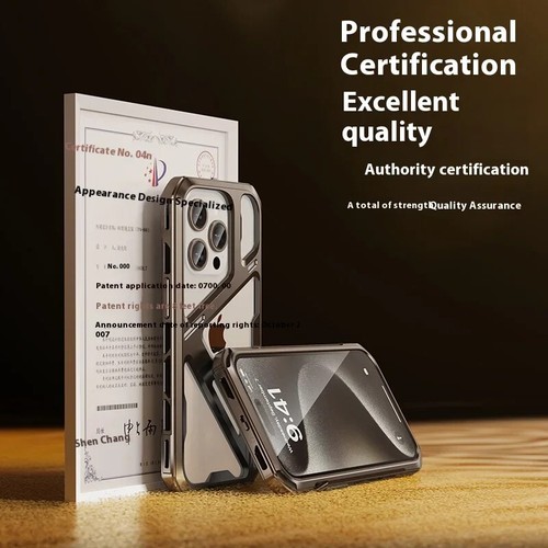 Metal Phone Case For iPhone 15 Pro Max Protective cover For iPhone 14 Pro Max - Picture 6 of 15