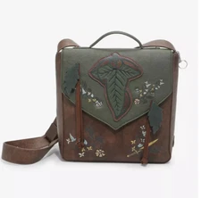 The Lord Of The Rings Lorien Leaf Messenger Bag Purse LOTR NEW SEALED