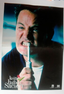 E74  4x Aushangfotos  (30x42 cm)  KEINE HALBEN SACHEN Matthew Perry Bruce Willis