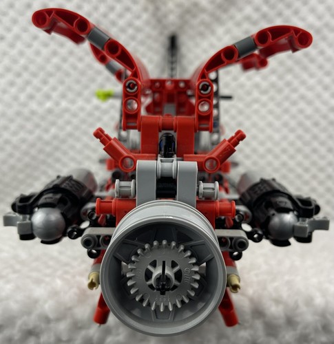 LEGO Bionicle Axalara T9 8943 Vehicle "Incomplete" Set Building Toys Red Gray - Picture 4 of 20