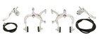 AltaLine Bmx Brake Front &Rear Set Alloy Silver Bike Bicycle Caliper Cable Lever