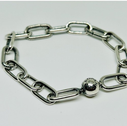 PANDORA ME 925 Silver Link Chain Bracelets Size 16 CM - Picture 4 of 7