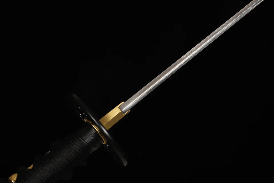 Японский Wakizashi глины закаленный T10 углерода стали реальный хамон катана острый меч - Изображение 3 из 4