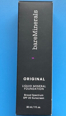 bareMinerals Original Liquid Mineral Foundation 1 oz MEDIUM 10 EXP MAR23