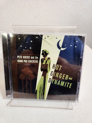 PETE KREBS & KUNG PAO CHICKENS - Hot Ginger and Dynamite CD, Gypsy Jazz - EUC
