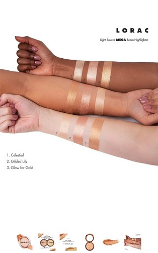 LORAC Light Source Mega Beam Highlighter - Gilded Lily 6.5g - Picture 9 of 11