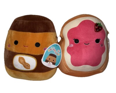 Squishmallows 8  Brizby and Iman Peanut Butter & Jelly Walgreens Exclusive