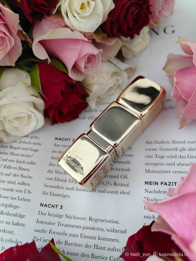 Guerlain KissKiss Shine Bloom Lipstick Balm ~ Spring Rose 609, NIB