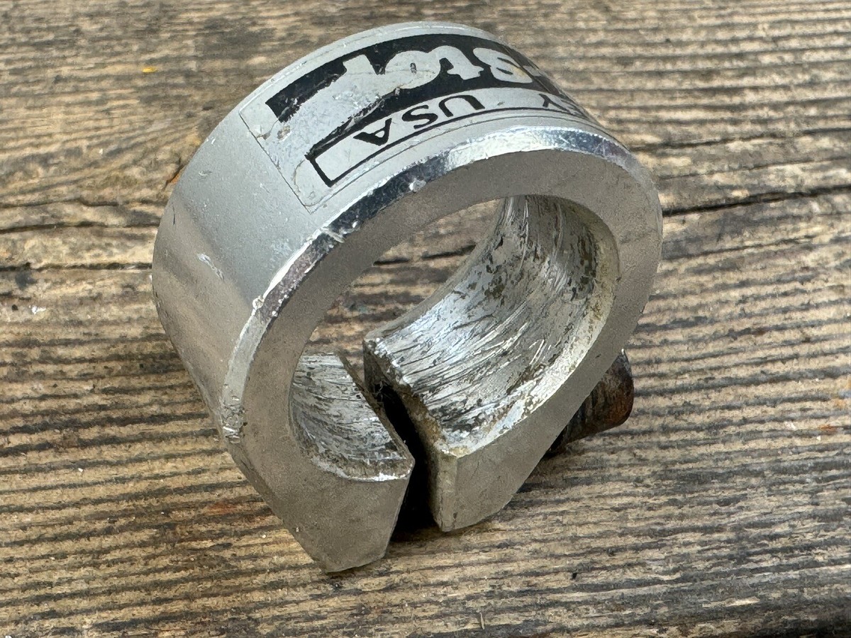 Odyssey Pozi Stop Seat Clamp 1” Old School Bmx Silver | eBay