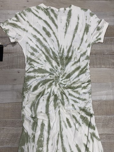Dkny Sport Women's Tie-Dyed Dress Olive Size Small - Picture 3 of 6
