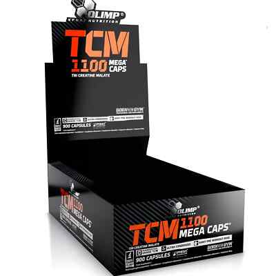 TCM STRONG CREATINE MALATE 90-240 Caps - Muscle Builder Bodybuilding Strength