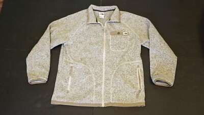 The North Face Gordon Lyons Bleached Sand / Heather Fleece Jacket Size Large