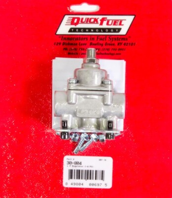 QUICK FUEL TECHNOLOGY Kraftstoffdruckregler 30-804QFT 1-4 psi