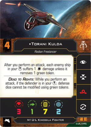 Star Wars X-Wing 2nd Edition Scum and Villainy Pilot Cards - Picture 36 of 98