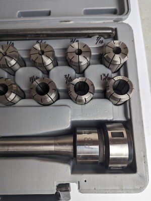 SYIC-3800 High-Performance Milling Chuck Collet Set R8 X15
