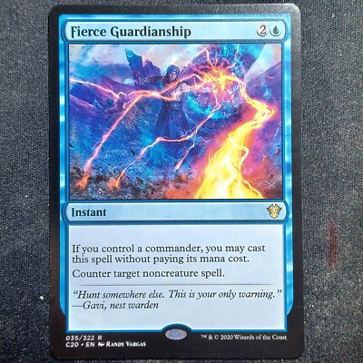 Fierce Guardianship - Commander 2020 (Magic/MTG) | eBay UK
