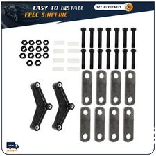 For Double Eye Springs 3.5K-5.2K Axles Tandem Trailer Axle Shackle Kit