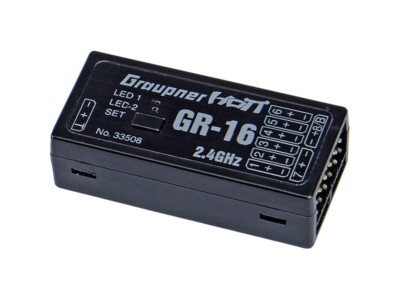 Graupner GR-16 HoTT 2.4 GHz 8-Kanal Empfänger #33508
