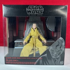 Star Wars Black Series 6  Supreme Leader Snoke   Throne Room   Figure New in Box