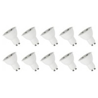 Spectrum GU10 Led-Spot 4W 350Lm 6000K Tageslichtweiß 10 StüCk