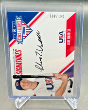 2020 Panini USA Stars & Stripes LUKE WADDELL AUTO 341/499