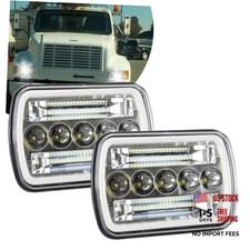 800 Brightness 5x7 Headlights Compatible with International 4700 9200