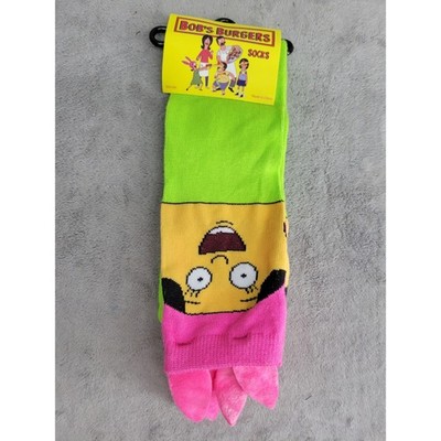 Bob's Burgers Lousie One Size Novelty Socks Cartoon Character