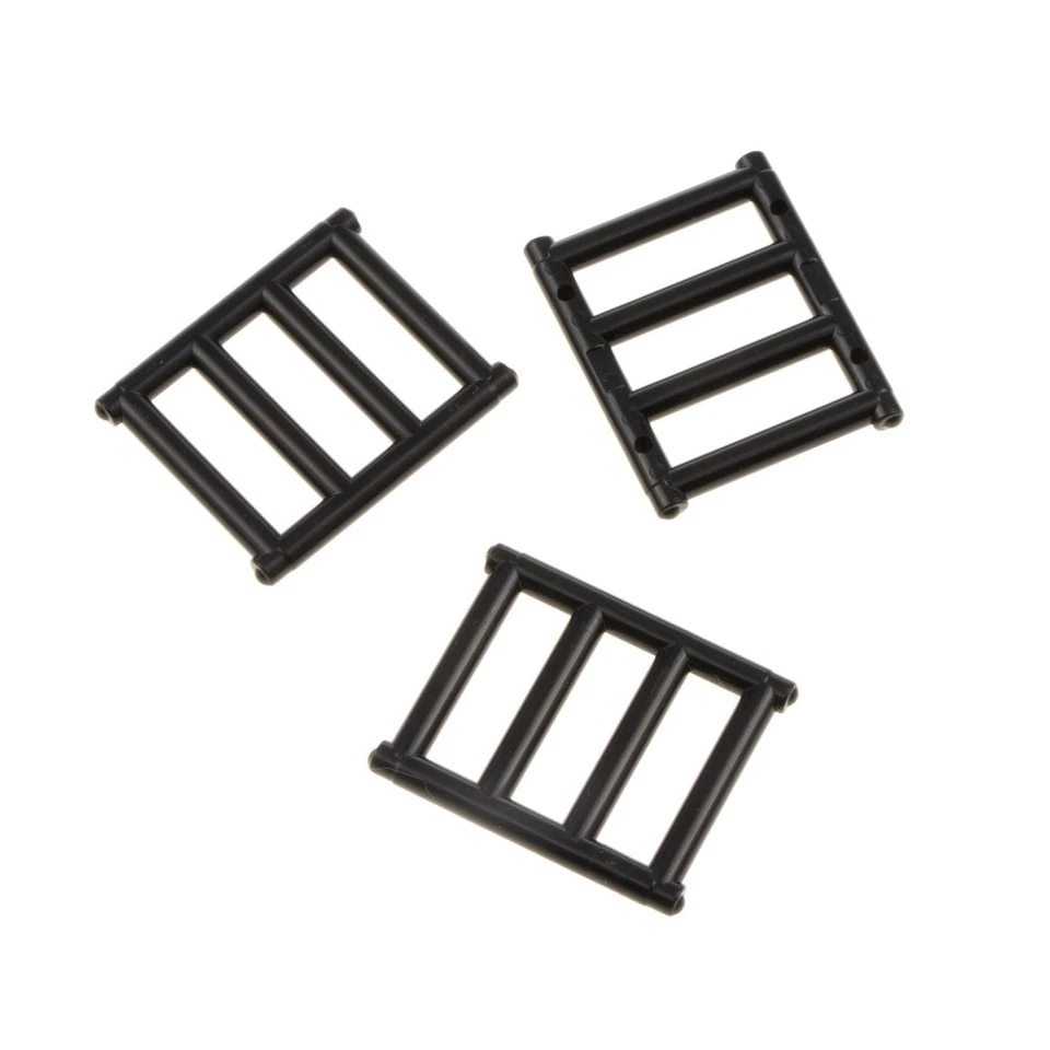 3x Lego Gitter Zaun 1x4x3 schwarz Leiter Fenstergitter 21137 71016 4521681 62113 - Bild 2 von 2