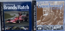Motor Racing At Brands Hatch In 70?s Motor Racing At Goodwood In 60?s 2 Books VG