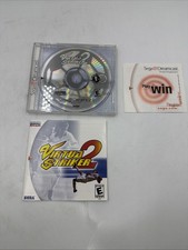 Virtua Striker 2 (Sega Dreamcast, 2000) Complete W/ Manual Tested Fully Working