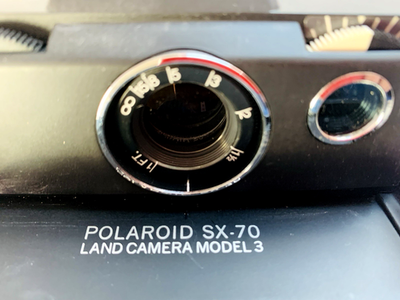 Vintage Polaroid SX-70 Land Camera Model 3 Instant Film Untested