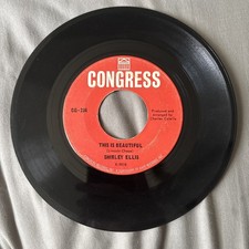 Shirley Ellis "The Clapping Song / This Is Beautiful" 7" Congress 1965 VG (box8)