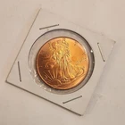 Walking Liberty Golden State Mint .999 Fine 1/2 Ounce Copper Round Coin