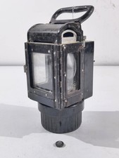 Einheitslaterne Preßstoff Wehrmacht. Ungereinigtes Stück, Funktion nicht geprüft