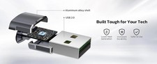 USB C to USB Adaptor 5 Pack,USB to USB C Adapter,Type C Male to A Female Charger