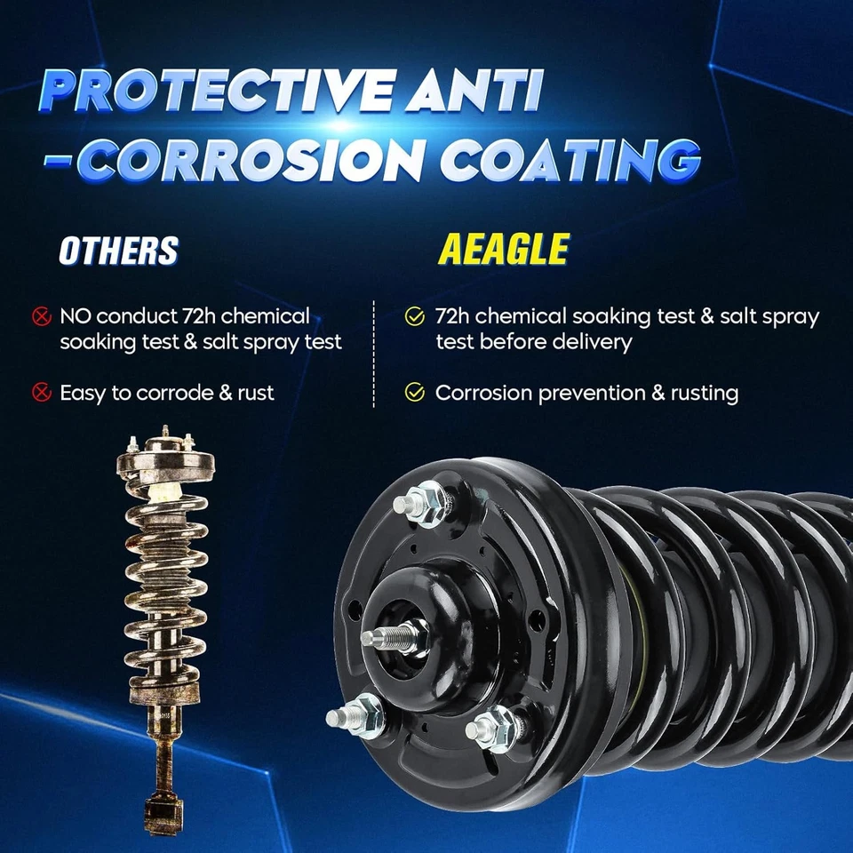 Front Strut Shock Assembly w/Coil Spring for Ford F-150 4WD 2004-2008,...  - Image 4 of 4