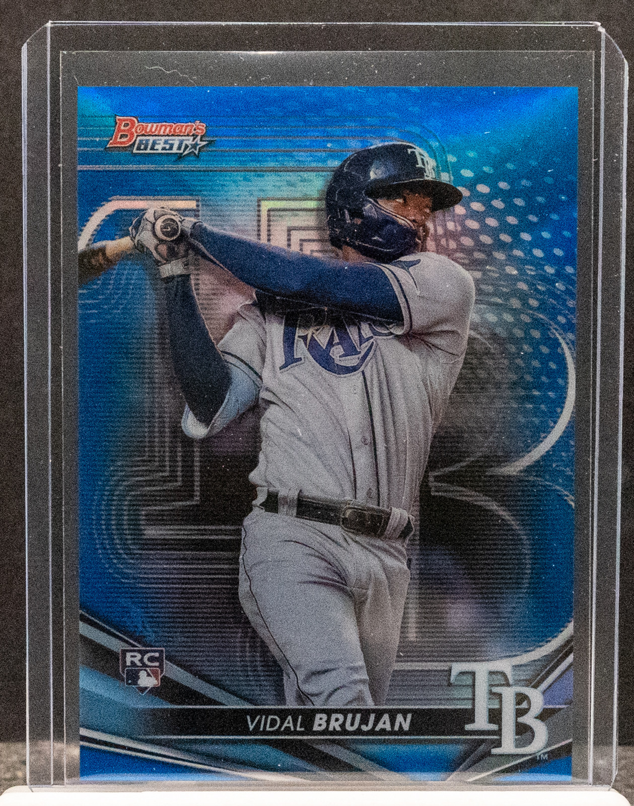 EL.2 Vidal Brujan 2022 Bowman's Best #55 Blue Refractor 147/150 RC