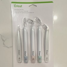 Cricut Weeding Tool Set 5 Piece Vinyl Weeding Tools for Crafting MPN 2004833
